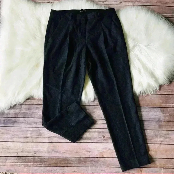 Theory Wool slim Fit Pants Sz 6 - Picture 1 of 10